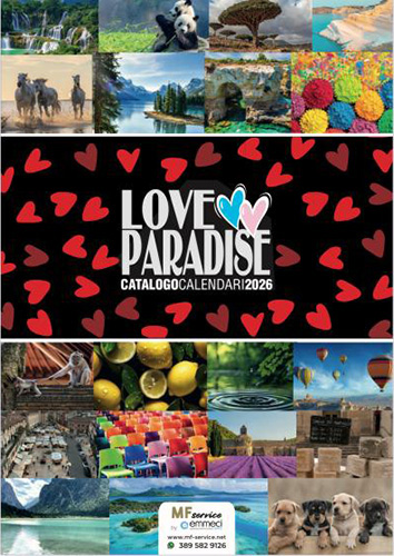 Calendari Love Pardise 2026